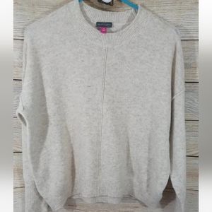 Vince Camuto Off White Cream Long Sleeve Sweater Sz XS